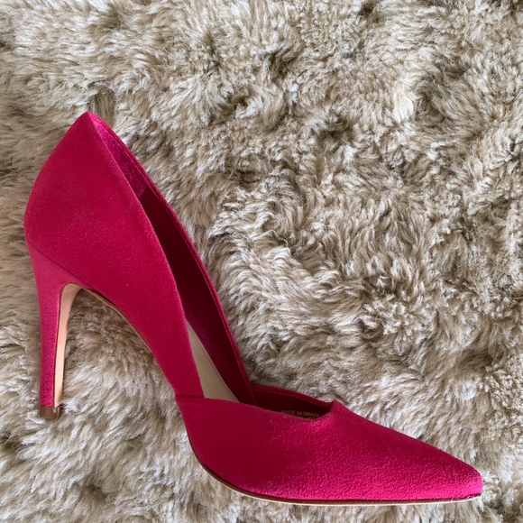 TRINA TURK HOLLYWOOD SUEDE PUMPS 6.5 - Picture 1 of 6